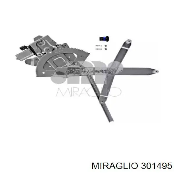 Mechanizm podnoszenia szyby drzwi przednich lewych Miraglio 301495 cena, od 63,88 USD