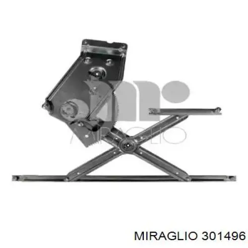 301496 Miraglio Mechanizm podnoszenia szyby drzwi przednich prawych