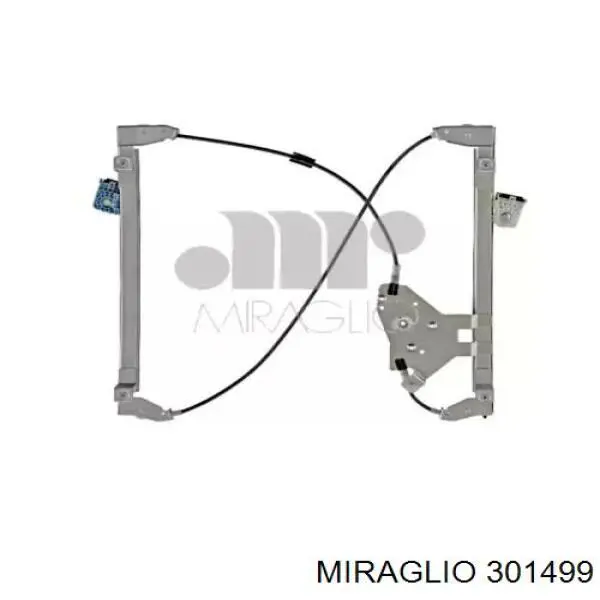 Do koszyka ACQ0001 Magneti Marelli Mechanizm podnoszenia szyby drzwi przednich lewych