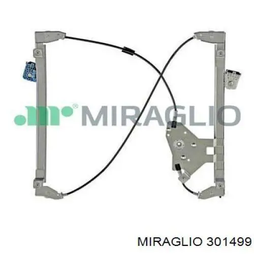 Mechanizm podnoszenia szyby drzwi przednich lewych ACQ0001 Magneti Marelli