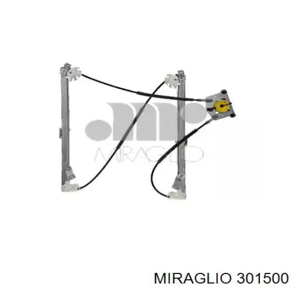 301500 Miraglio Mechanizm podnoszenia szyby drzwi przednich prawych