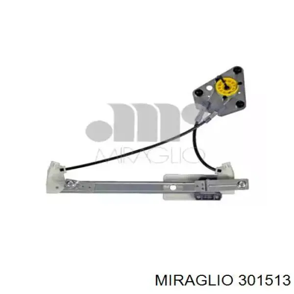 Do koszyka 301513 Miraglio Mechanizm podnoszenia szyby drzwi tylnych lewych