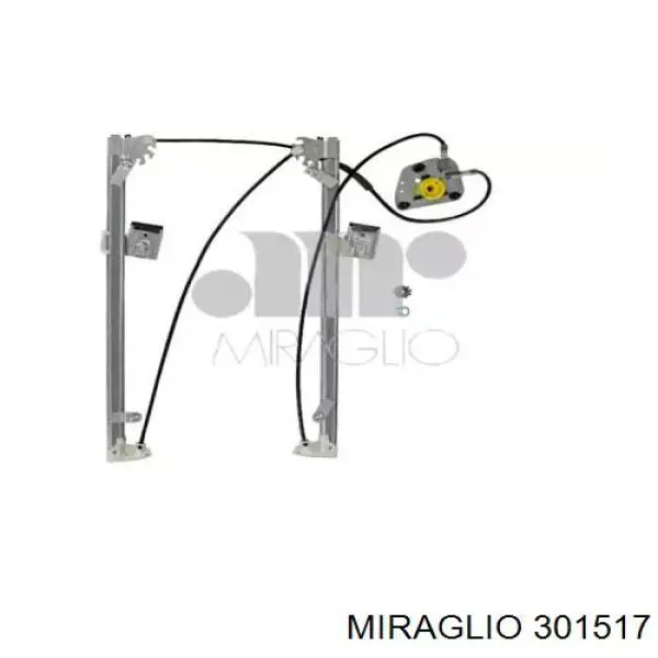 Mechanizm podnoszenia szyby drzwi przednich lewych Miraglio 301517 cena, od 53,73 USD