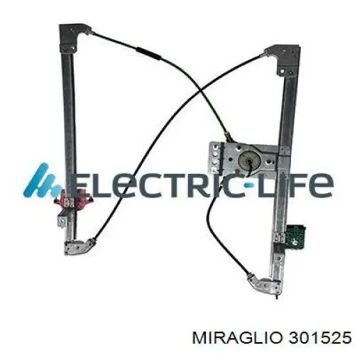 Do koszyka 301525 Miraglio Mechanizm podnoszenia szyby drzwi przednich lewych