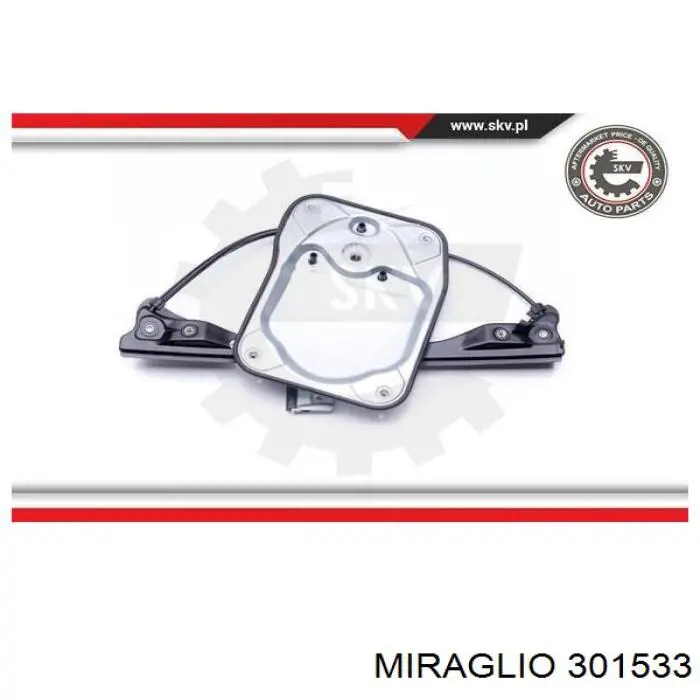 Mechanizm podnoszenia szyby drzwi przednich prawych Miraglio 301533 cena, od 36,23 USD