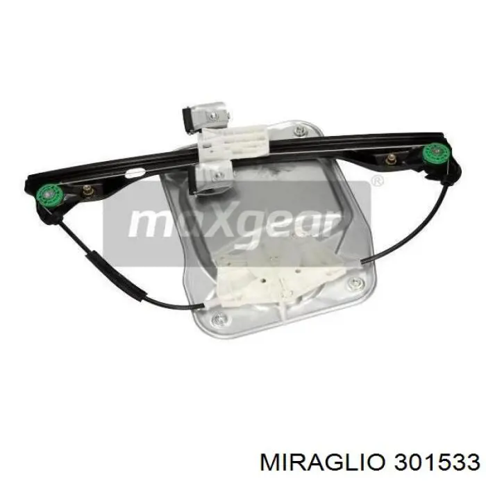 Do koszyka 301533 Miraglio Mechanizm podnoszenia szyby drzwi przednich prawych