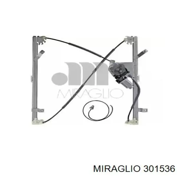 Do koszyka 301536 Miraglio Mechanizm podnoszenia szyby drzwi przednich prawych