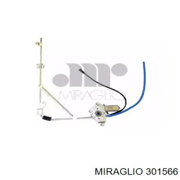 Mechanizm podnoszenia szyby drzwi przednich prawych 504157968 Iveco