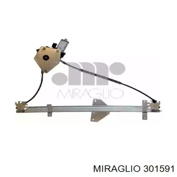 301591 Miraglio Mechanizm podnoszenia szyby drzwi przednich lewych