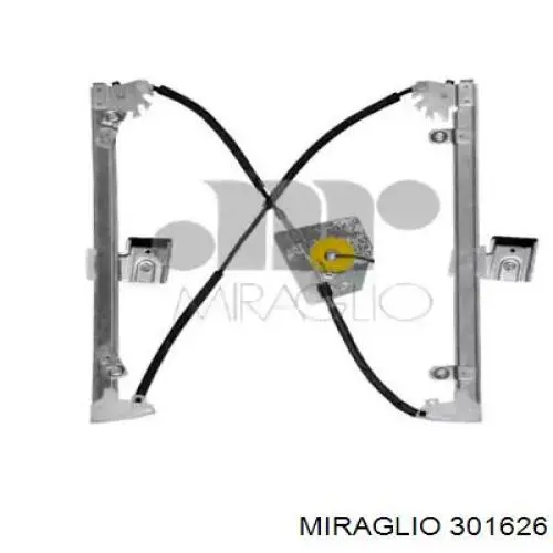 Mechanizm podnoszenia szyby drzwi przednich prawych Miraglio 301626 cena, od 90,96 USD