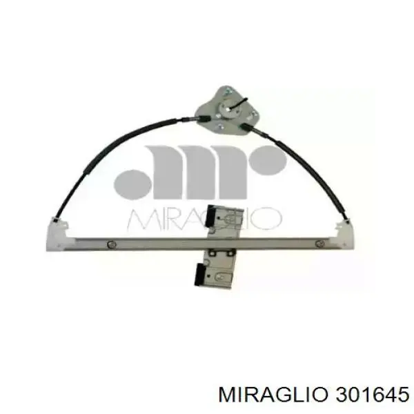 301645 Miraglio Mechanizm podnoszenia szyby drzwi przednich lewych