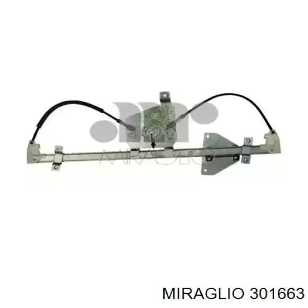 301663 Miraglio Mechanizm podnoszenia szyby drzwi przednich lewych