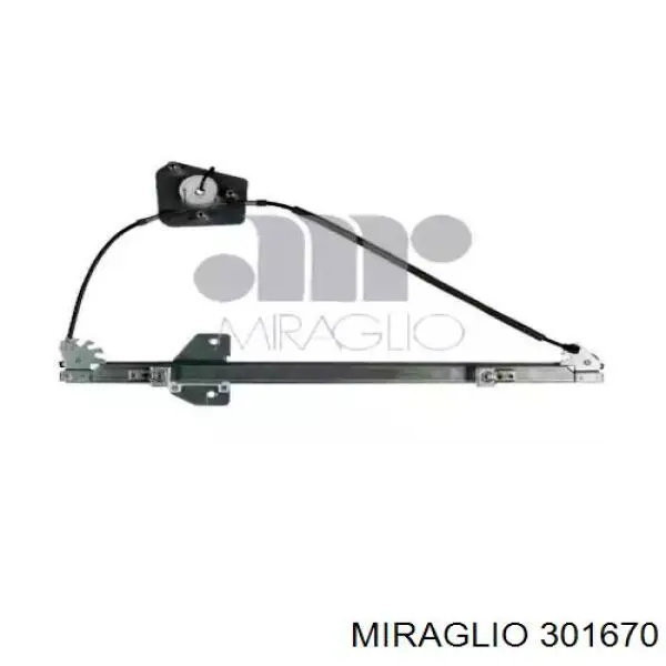 301670 Miraglio Mechanizm podnoszenia szyby drzwi przednich prawych