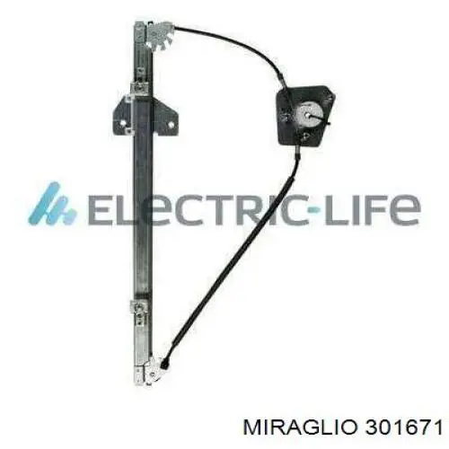 504335515 Fiat/Alfa/Lancia Mechanizm podnoszenia szyby drzwi przednich lewych