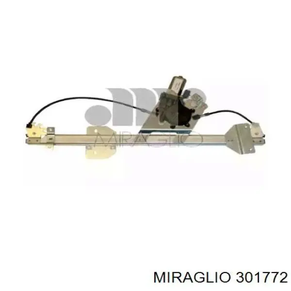 Do koszyka 9737200446 Mercedes Mechanizm podnoszenia szyby drzwi przednich prawych