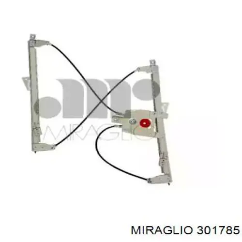 301785 Miraglio Mechanizm podnoszenia szyby drzwi przednich lewych