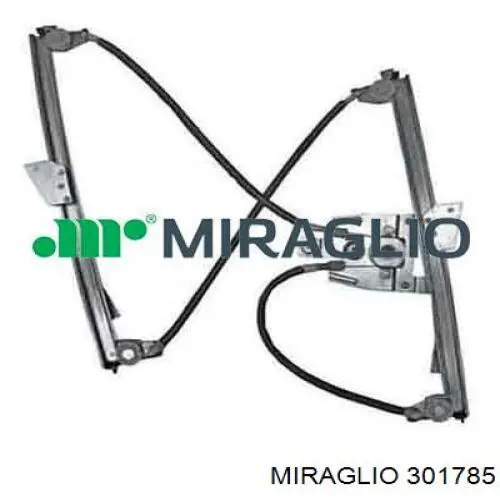 2334PSG1 Polcar Mechanizm podnoszenia szyby drzwi przednich lewych