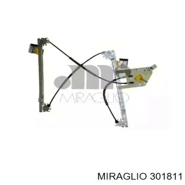 12755683 General Motors Mechanizm podnoszenia szyby drzwi przednich lewych