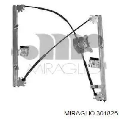 301826 Miraglio Mechanizm podnoszenia szyby drzwi przednich prawych