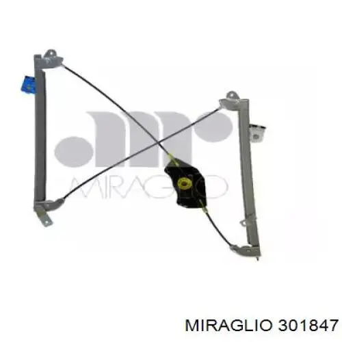 301847 Miraglio Mechanizm podnoszenia szyby drzwi przednich lewych