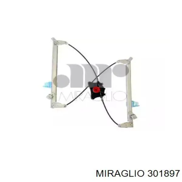 301897 Miraglio Mechanizm podnoszenia szyby drzwi przednich lewych