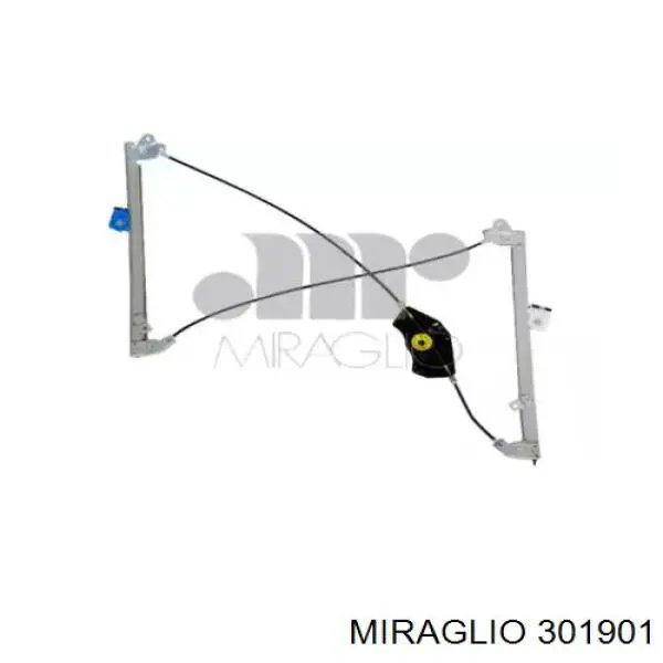 Do koszyka 301901 Miraglio Mechanizm podnoszenia szyby drzwi przednich lewych