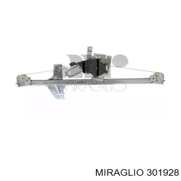 Mechanizm podnoszenia szyby drzwi przednich prawych Miraglio 301928 cena, od 56,18 USD