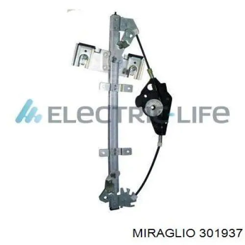 Mechanizm podnoszenia szyby drzwi przednich lewych Miraglio 301937 cena, od 64,70 USD