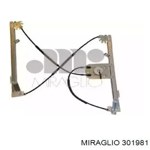Do koszyka 301981 Miraglio Mechanizm podnoszenia szyby drzwi przednich lewych