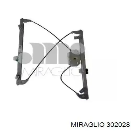 302028 Miraglio Mechanizm podnoszenia szyby drzwi przednich prawych