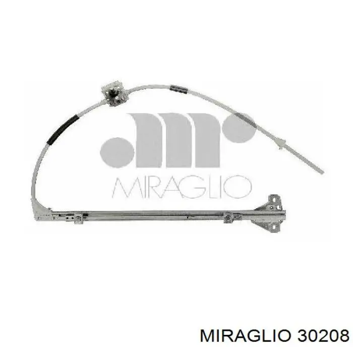 Mechanizm podnoszenia szyby drzwi przednich prawych Miraglio 30208 cena, od 49,53 USD