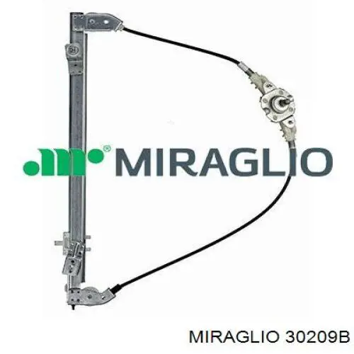 Mechanizm podnoszenia szyby drzwi przednich lewych Miraglio 30209B cena, od 56,38 USD