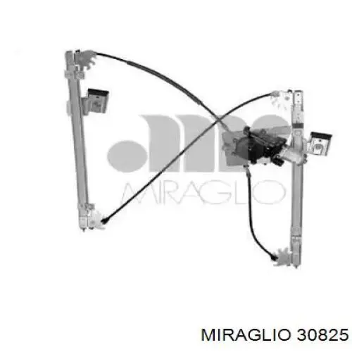 Mechanizm podnoszenia szyby drzwi przednich prawych Miraglio 30825 cena, od 55,04 USD