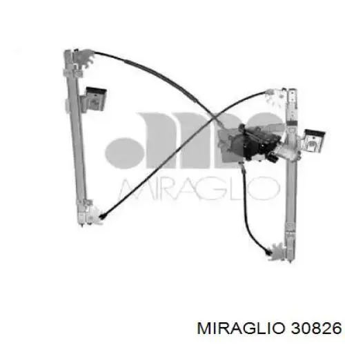 Mechanizm podnoszenia szyby drzwi przednich lewych Miraglio 30826 cena, od 51,27 USD