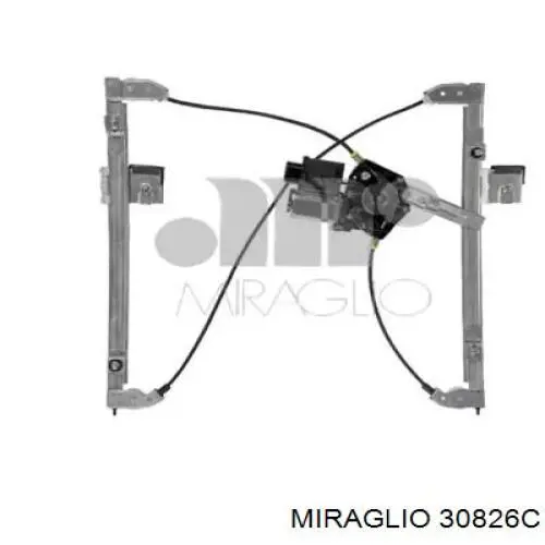 30826C Miraglio Mechanizm podnoszenia szyby drzwi przednich lewych
