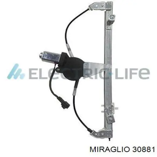 Do koszyka 30881 Miraglio Mechanizm podnoszenia szyby drzwi przednich prawych