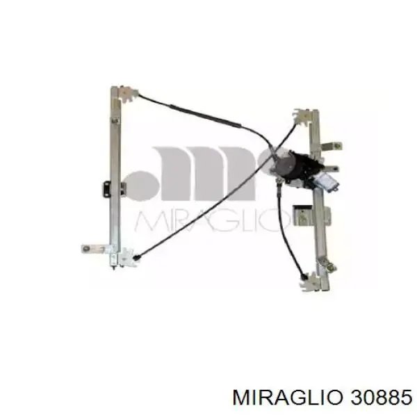 Mechanizm podnoszenia szyby drzwi przednich prawych Miraglio 30885 cena, od 57,89 USD