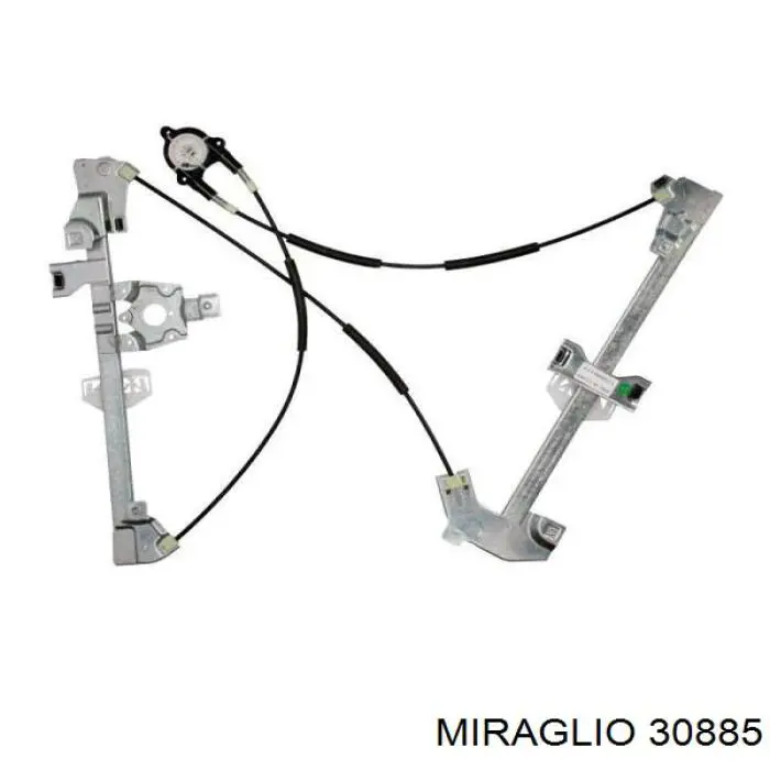 Mechanizm podnoszenia szyby drzwi przednich prawych Miraglio 30885 cena, od 66,33 USD