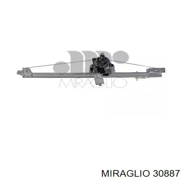 Mechanizm podnoszenia szyby drzwi przednich prawych Miraglio 30887 cena, od 73,15 USD