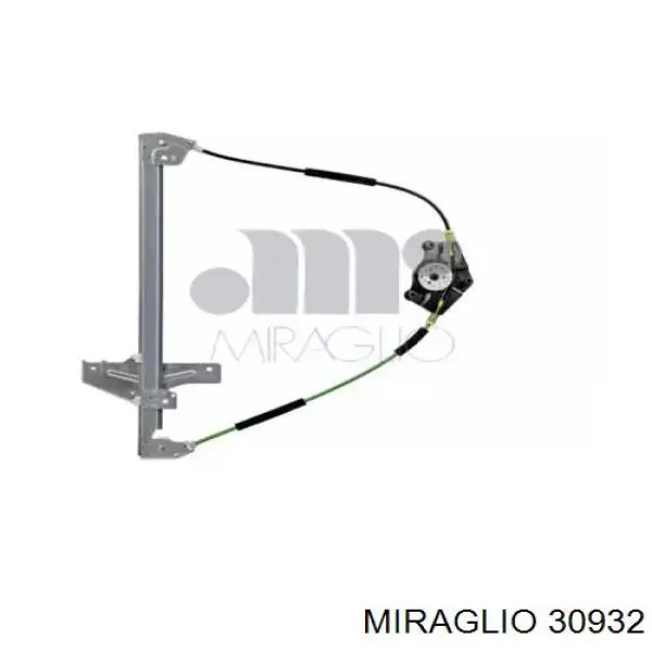 Mechanizm podnoszenia szyby drzwi przednich lewych Peugeot/Citroen 9637139480 cena, od 64,70 USD