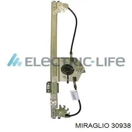 Mechanizm podnoszenia szyby drzwi przednich lewych Miraglio 30938 cena, od 68,15 USD