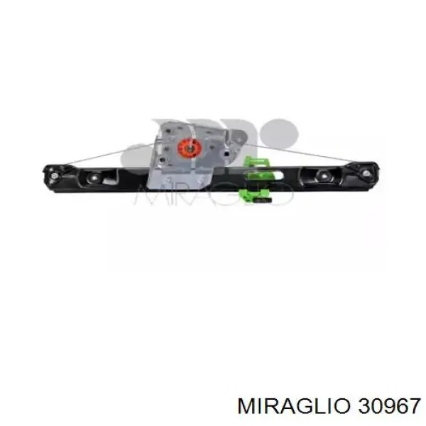 Mechanizm podnoszenia szyby drzwi tylnych prawych Miraglio 30967 cena, od 38,99 USD