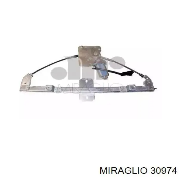 30974 Miraglio Mechanizm podnoszenia szyby drzwi tylnych lewych