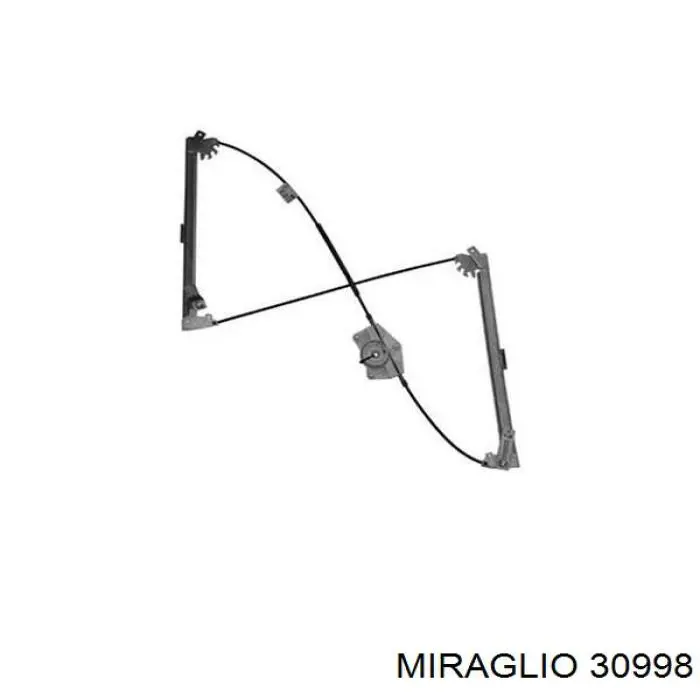 Do koszyka 30998 Miraglio Mechanizm podnoszenia szyby drzwi przednich lewych