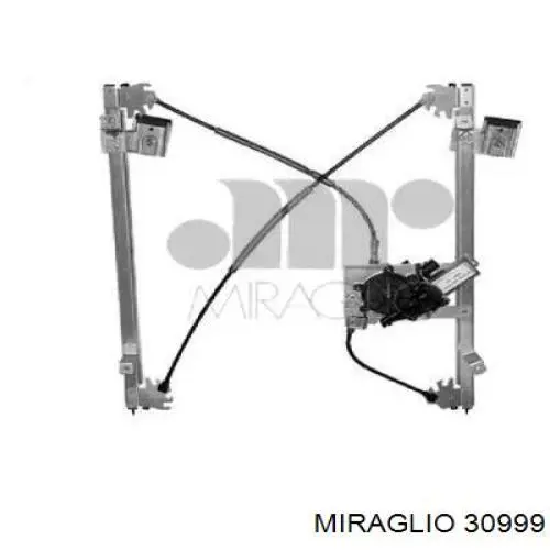30999 Miraglio Mechanizm podnoszenia szyby drzwi przednich prawych