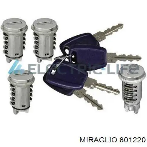 Zestaw wkładek zamków GP GP71729482 cena, od 19,26 USD