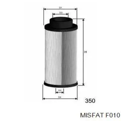F010 Misfat Filtr paliwa