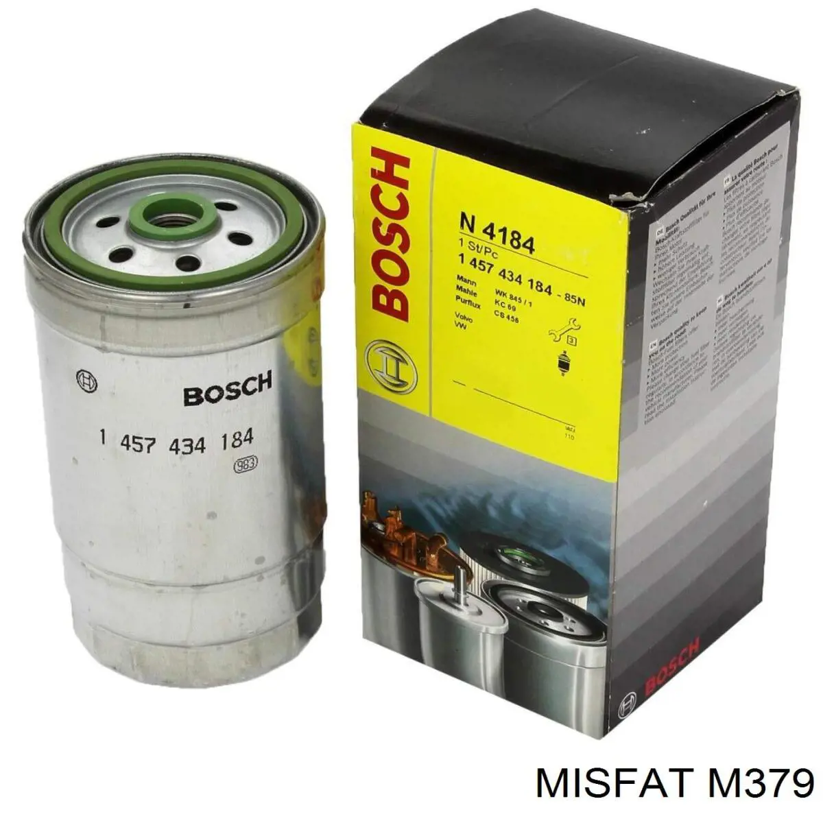 Do koszyka M379 Misfat Filtr paliwa