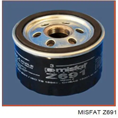 Z691 Misfat Filtr oleju