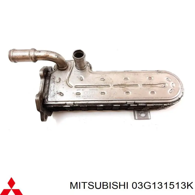 Chłodnica układu recyrkulacji spalin EGR VAG 03G131513K cena, od 61,13 USD